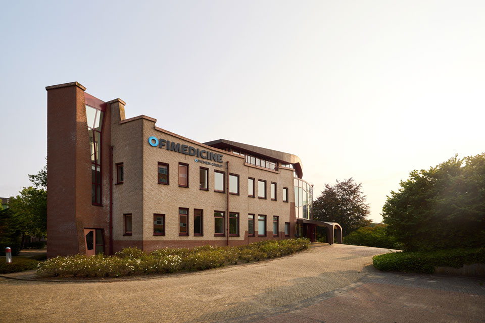 Ofichem's Leiden office from the outside.